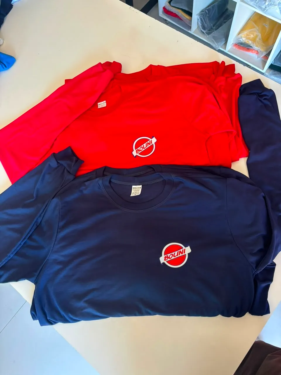 Uniforme profissional produzido pela MEGA-WR para Bolini